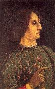 Pollaiuolo, Piero Galeazzo Maria Sforza oil painting